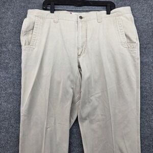 MK Mountain Khakis Men Khaki Straight Leg Casual Pants Size 42x30